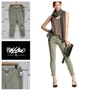 Mossimo Supply Co Olive Mid‎ Rise Jegging 12